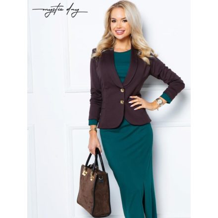 Mystic Day SÁLGALLÉROS ZAKÓ CSOKIBARNA