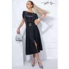MYSTIC DAY FRÉZIA ALKALMI SZOKNYA FEKETE