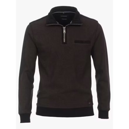  Casa Moda zippes barna pulóver