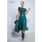 MYSTIC DAY FRÉZIA ALKALMI SZOKNYA ZÖLD