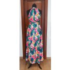 Mystic Day ARIÉLA HOSSZÚ RUHA HIBISZKUSZOS