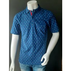 Redmond  sötétkék galléros póló