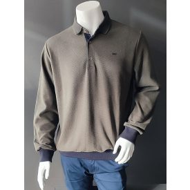 Antracid galléros pulóver khaki