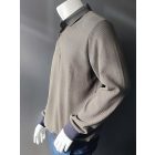 Antracid galléros pulóver khaki