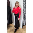 MYSTIC DAY  NOÉMI SZOKNYA FEKETE