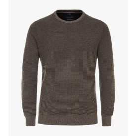 Casamoda barna kötött pulóver