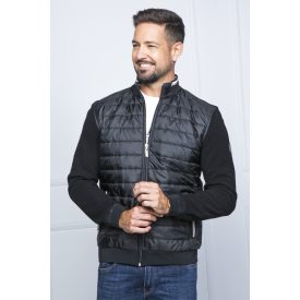 Balance steppelt kardigán fekete