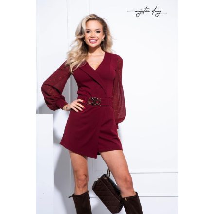 Mystic Day ANNA OVERÁL BORDÓ