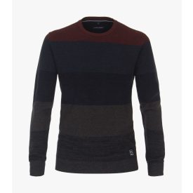 Casamoda csíkos kötött pulóver