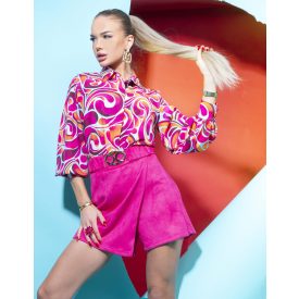 Mystic Day RÖVID NADRÁG ÁTLAPOLT PINK