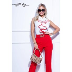 Mystic Day FODROS UJJATLAN BLÚZ PIROS