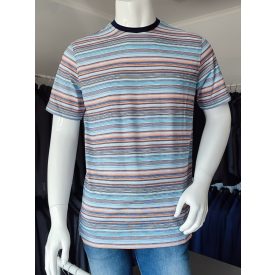 Ramons narancs/szürke csíkos póló