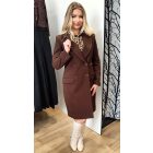 MYSTIC DAY ZILLE KABÁT CSOKIBARNA