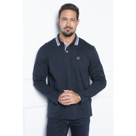 Balance galléros pulóver kék