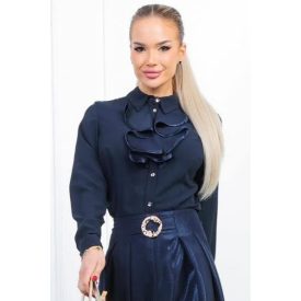 MYSTIC DAY YVETT BLÚZ SÖTÉTKÉK