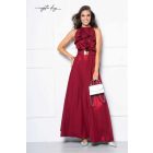 Mystic Day ZSANETT HOSSZÚ RUHA BORDÓ